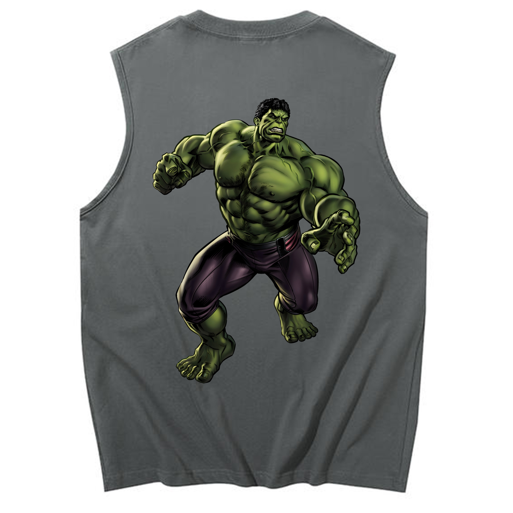 （画像用） アベンジャーズ The Avengers コットン100％タンクトップ（背面プリント）